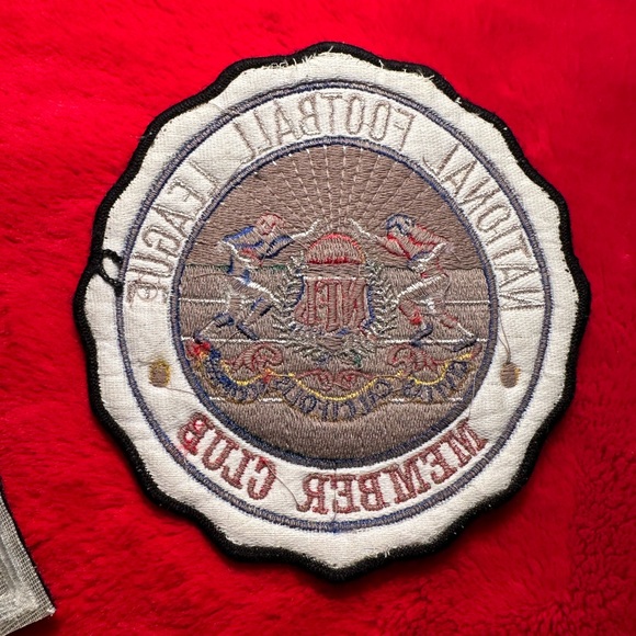 RARE VINTAGE Original Authentic NFL League Member player patch. - Picture 3 of 11